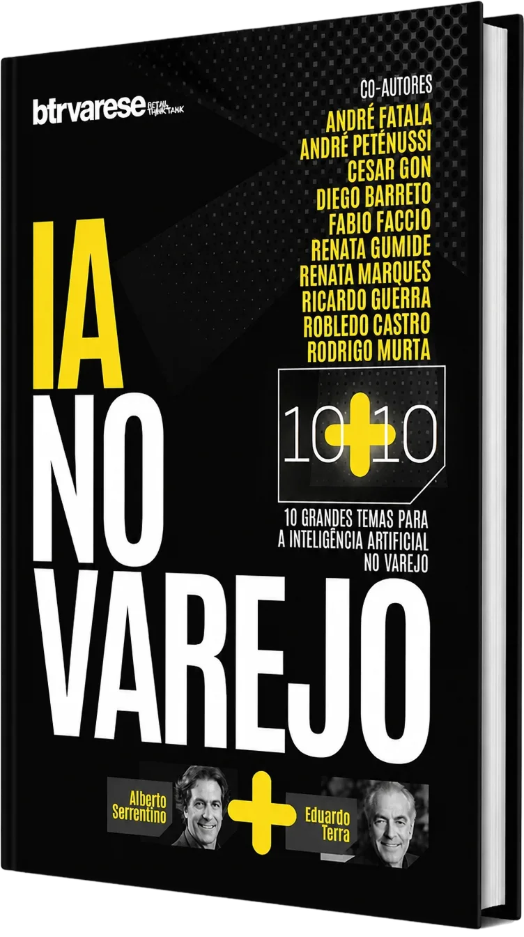 Capa do livro 10+10: 10 Grandes Temas para a Inteligência Artificial no Varejo